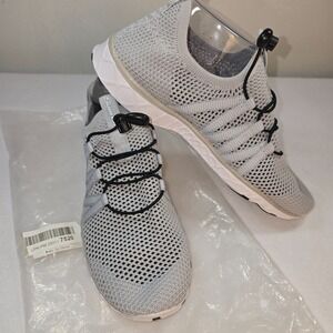 SUOKENI Womens Size 11 Mesh Quick Dry Slip On Water Shoes Beach Light gray EU 42